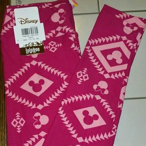 BNWT OS AZTEC PRINT DISNEY LEGGINGS